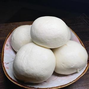 白水洋板油馒头台州临海特产白馒头猪油红糖15个散装