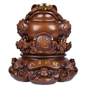 招财金蟾大摆送件号 金金蟾蜍 收银台蝉前台摆设公司店铺开业礼品