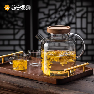 耐高温水果花茶玻璃泡茶壶电陶炉专用老白茶煮茶家用茶具单壶2378