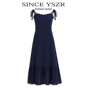 Since YSZR 2024夏新款女装显白沙滩气质海边度假风吊带连衣裙子