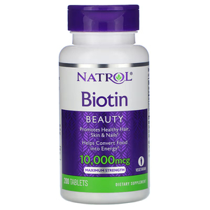 美国原装Natrol Biotin 生物素 生物維生素 促进头发皮肤指甲健康