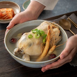 凰逅韩式参鸡汤1000g整只鸡约2人份人参红枣鸡汤袋装速食加热即食