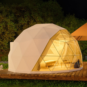 户外旅游圆形星空屋帐篷酒店露营地球形泡泡屋民宿高级餐厅房穹顶