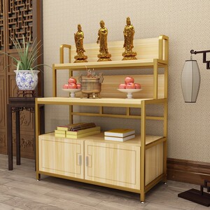 上香供香家用桌神像佛架木佛柜佛龛立柜供桌观音柜佛台财神桌香案
