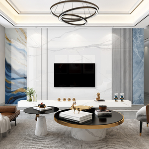 戴智辰淘宝3d简约后现代轻奢风格装修墙纸高档客厅电视背景墙面装饰