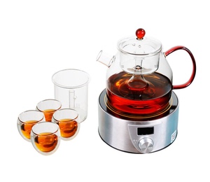 果兹GUOZI 新功电陶炉茶具套装GZ-S40 办公蒸煮品质茶器 企业礼品