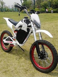 kt电动成人两轮越野车摩托车锂电池沙滩山地机车代步迷你自行整车