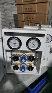 医用二级稳压箱带流量计中心供氧配件气体阀门箱医院氧气减压箱