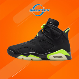 air jordan 6 aj6 电光绿 黑绿俄勒冈 复古男子篮球鞋 ct8529-003