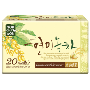 韩国进口绿茶园玄米绿茶玉米须茶无糖糙米冷泡熬夜茶叶茶包