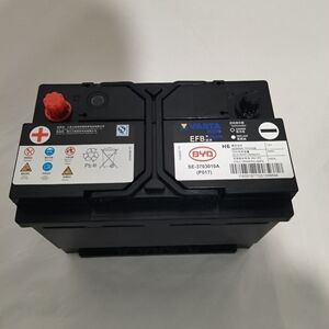 15年款比亚迪f3/l3/速锐1.5l原装启停电瓶efb69瓦尔塔汽车蓄电池