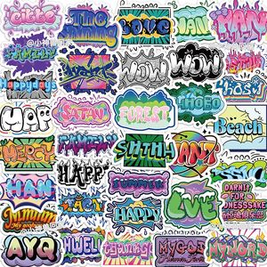 美式嘻哈字母潮流贴纸ins风英文短语个性DIY涂鸦手机壳行李箱贴画