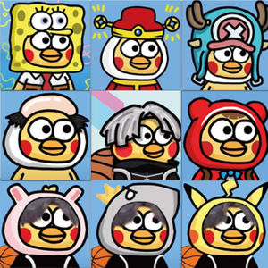 坤坤蔡徐坤小黑子表情包贴纸鸡你太美恶搞黑粉搞笑沙雕贴画防水