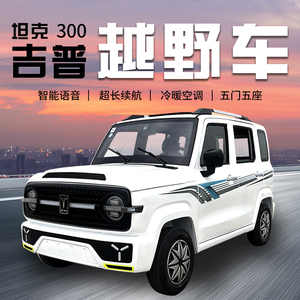 电动四轮车新能源油电两用双排低速小型车锂电皮卡成人越野代步车