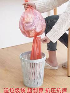 自动抽换袋垃圾桶筒箱厕所家用底部可放垃圾袋厨房卫生间纸篓卧室