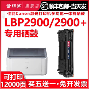 【顺丰】佳能LBP2900硒鼓lbp2900+激光打印机粉盒CRG303墨盒FX9打印晒鼓 Canon佳能2900加粉硒鼓lbp2900+碳粉