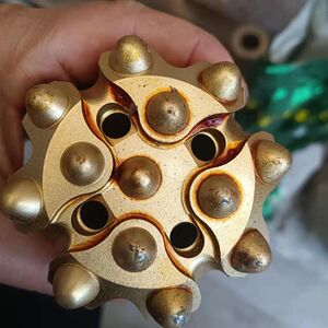 掘进台车凿岩钻头76t38钻头76t45钻头螺纹顶锤地下凿岩台车钻头