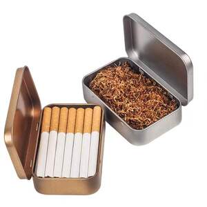 随身便携烟盒斗丝盒手卷烟旱烟用烟盒收纳散装细丝口粮卷丝保湿盒