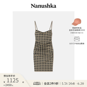 【热销款】NANUSHKA 女士 ADIE 时尚别致高级感无袖修身迷你裙