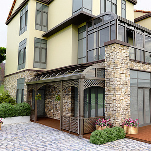 马鞍山芜湖滁州宣城别墅阳光房定制封阳台天窗露台夹胶玻璃顶房子