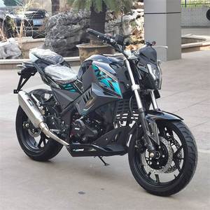 新款枭风9号双缸水冷400cc街车川崎大蟒蛇n19重机车趴赛摩托车