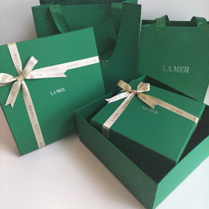 la mer海蓝之谜专柜包装袋手提袋精华眼霜面霜套装礼品空礼盒纸袋