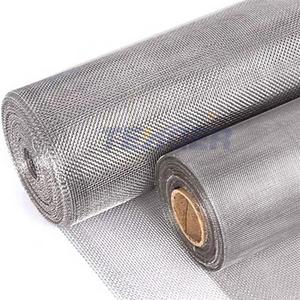 不锈钢网耐高温白钢网密纹网r轧花网编织网 304 316不锈钢过滤网