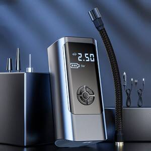 车载面包皮卡车汽车用电子打气筒车载充气泵机电动12v便携式迷你