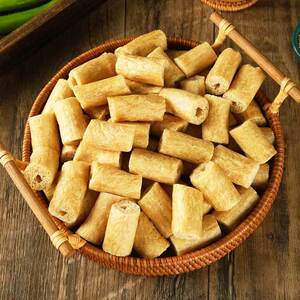 豆肠豆棍素鸡肠特产豆制品豆皮人造肉腐竹含盐干货麻辣烫火锅食材