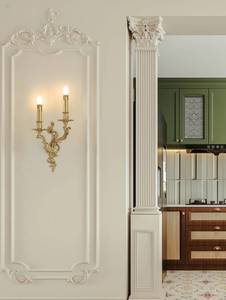 欧式全铜壁灯法式客厅餐厅卧室床头灯具大气入户走廊美式复古别墅