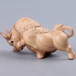 木牛摆件实木木质