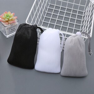 装肥皂的网兜手工香皂洁面起泡网沐浴清洁网兜打泡网洗澡搓泡沫收