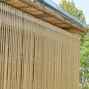 装饰竹竿竹杆搭架干竹子装修隔断吊顶庭院篱笆屏风防腐竹干挡墙