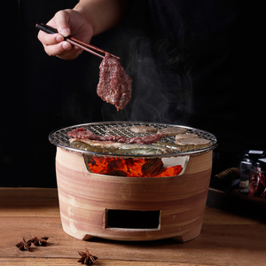 农村冬天烤火炉家用室内取暖炭炉柴火泥炉北方户外材火取暖炉小