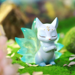 涂山九尾狐盲盒手办涂山小红娘昆山九尾狐可爱女孩礼物桌面摆件