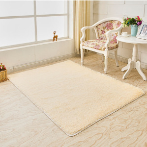 现代简约纯色加厚丝毛地毯客厅沙发卧室满铺进门地脚可水洗