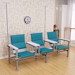 三人输液椅打针点滴长条椅不锈钢医院诊所医疗器械医用候诊椅排椅
