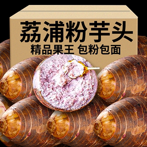广西荔浦新鲜大芋头10斤粉香芋现挖正宗特产槟榔芋小芋头块整箱5