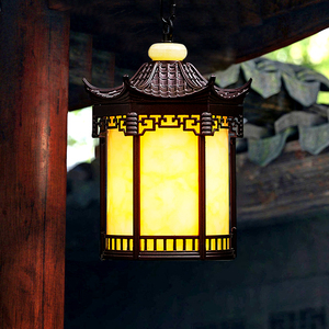 中式户外吊灯防水庭院宫廷凉亭过道长廊室外别墅屋檐大门阳台灯具