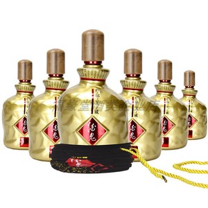 酒鬼酒 馥郁天成 1l布袋装 整箱六瓶52度馥郁香型 送礼