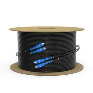 互宽皮线双芯光纤跳线sc尾纤成品电信2芯光钎线对接头光缆线家用