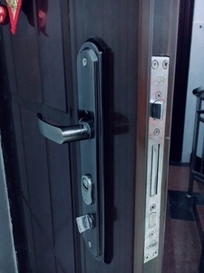防盗门锁套装锁具家用通用型天地锁把手锁大门锁木门锁室内门锁