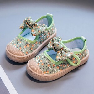 宝宝软底学步鞋23春秋婴儿透气帆布鞋女童布鞋男儿童防滑方口单鞋