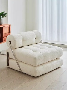 塔吉沙发床两用客厅沙发椅中古梳化懒人沙发单人位折叠床网红沙发