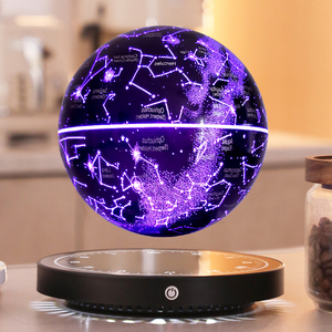 黑科技磁悬浮地球仪3D立体办公室桌面摆件装饰品自转发光创意礼物
