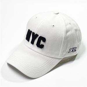 【抖音同款】帽子女韩版NYC字母棒球帽夏季黑白鸭舌帽百搭青年休