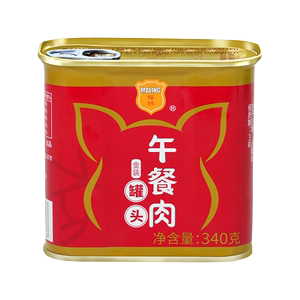 中粮梅林金装午餐肉340g猪肉罐头火锅长期储备食品官方旗舰店官网