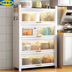 宜家微波炉烤箱置物架落地-淘宝拼多多热销宜家微波炉烤箱置物架落地