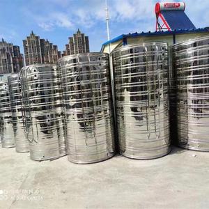 水桶家用储水罐水塔太阳能保温水箱304不锈钢圆形家用立式大厂家