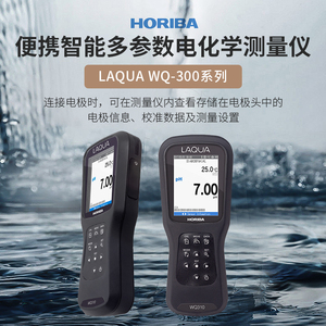 HORIBA WQ300多参数水质分析仪溶解氧检测仪水产养殖海水户外电极